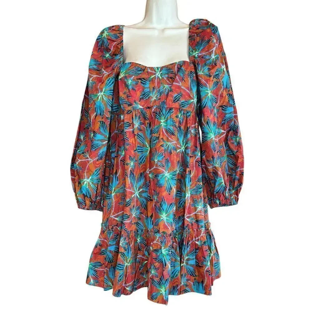 Ulla Johnson Alita Mini Dress in Tropical NWT Size 00